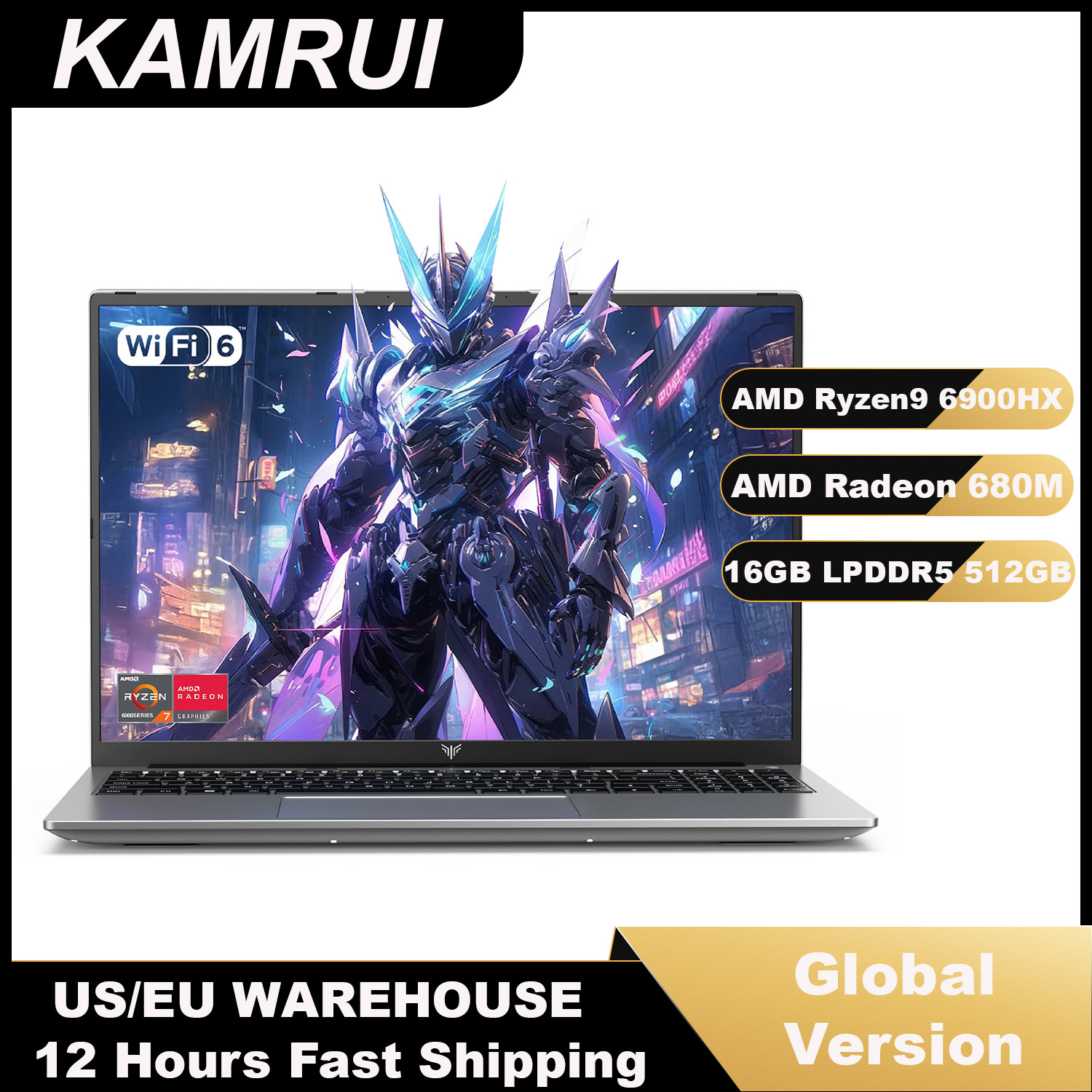 Pc Gaming Nvidia - KAMRUI 16インチ ノートパソコン AMD Ryzen 9