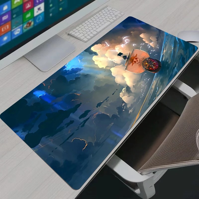 Japan Pc Gaming - 日本ゲームアニメワンピースマウスパッドゲーミングホーム新HD PCマウスパッドXXLキーボードパッド滑り止めオフィスカーペットラップトップ大型マウスパッド