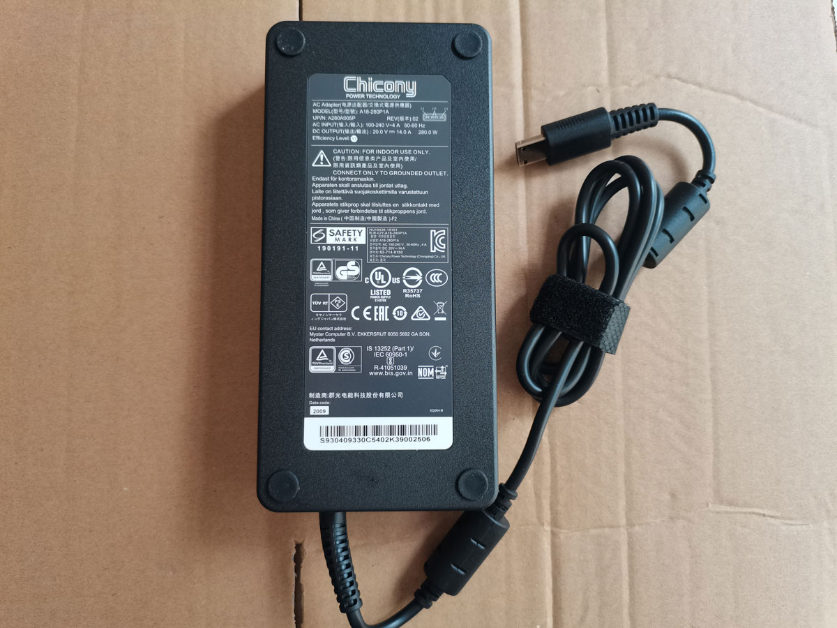 Pc Gaming Xịn - 新しい OEM Chicony 20V 14A 280W