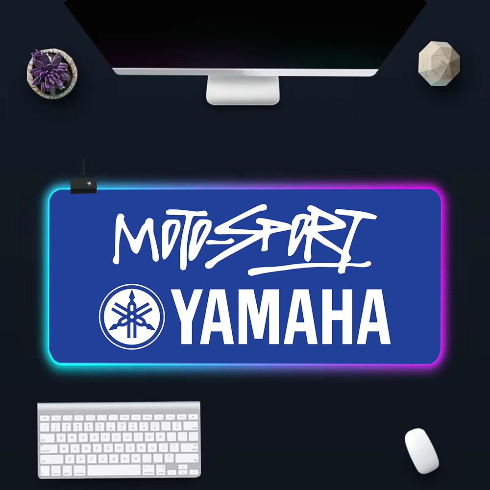 ホットなバイクレースロゴRGB PCゲーマーキーボードマウス - Rgb Mousepad のレビューと価格