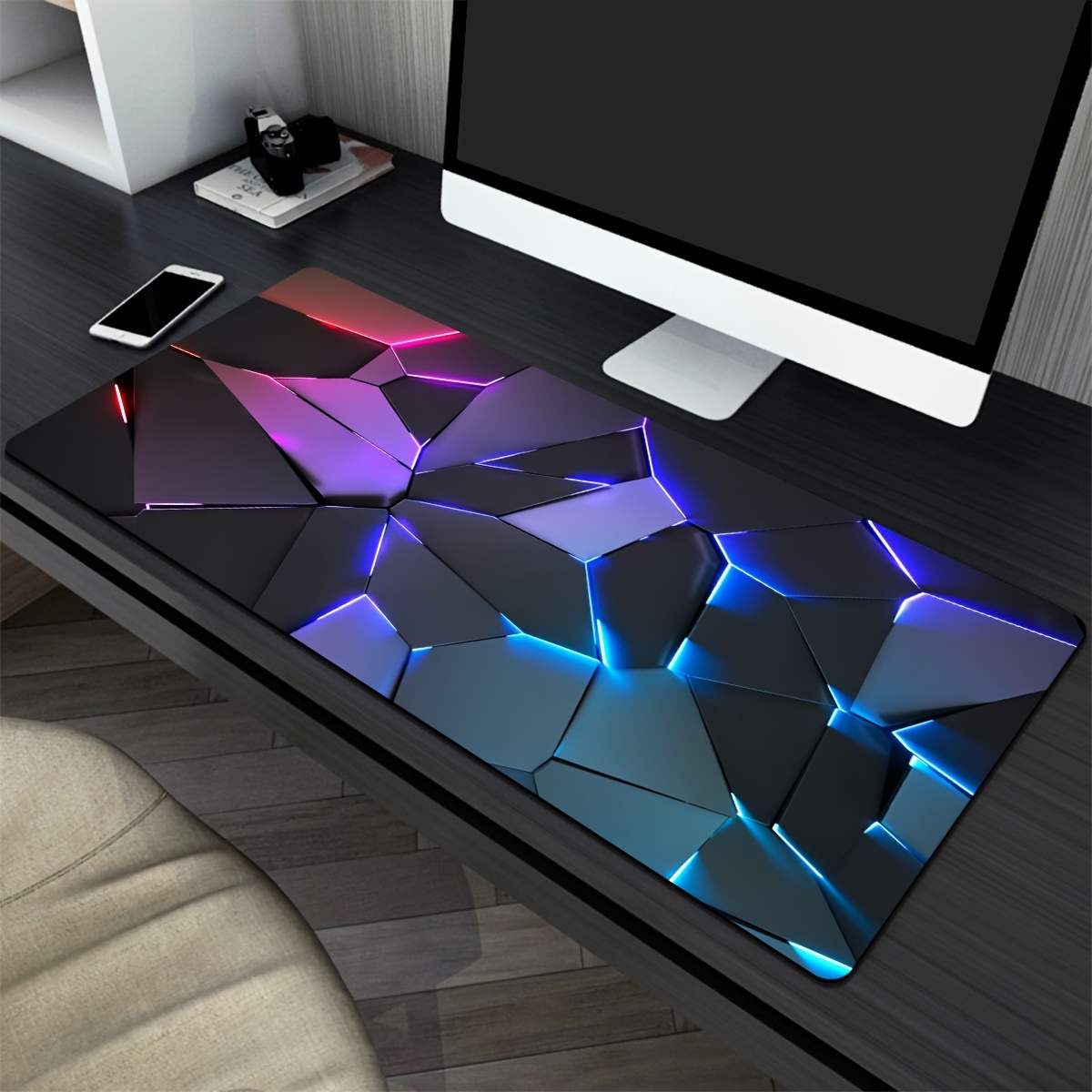 ラインジオメトリ RGB マウスパッド大型マウスパッド 40 - Rgb Mousepad のレビューと価格