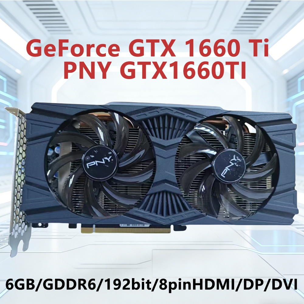 PNY GeForce GTX 1660 Ti 6GB GD - Pc Gaming Nvidia のレビューと価格