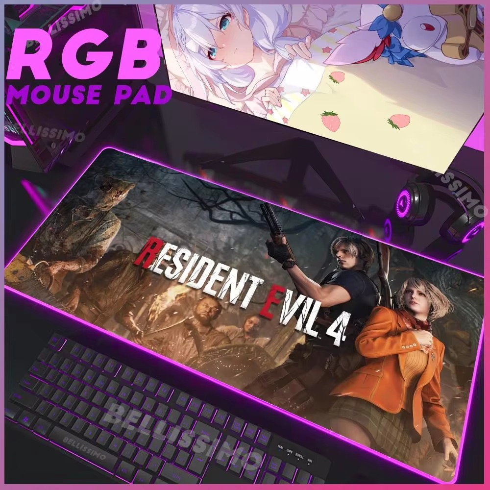 R_レジデント E_イービル シリーズ RGB ゲーミングマ - Rgb Mousepad のレビューと価格