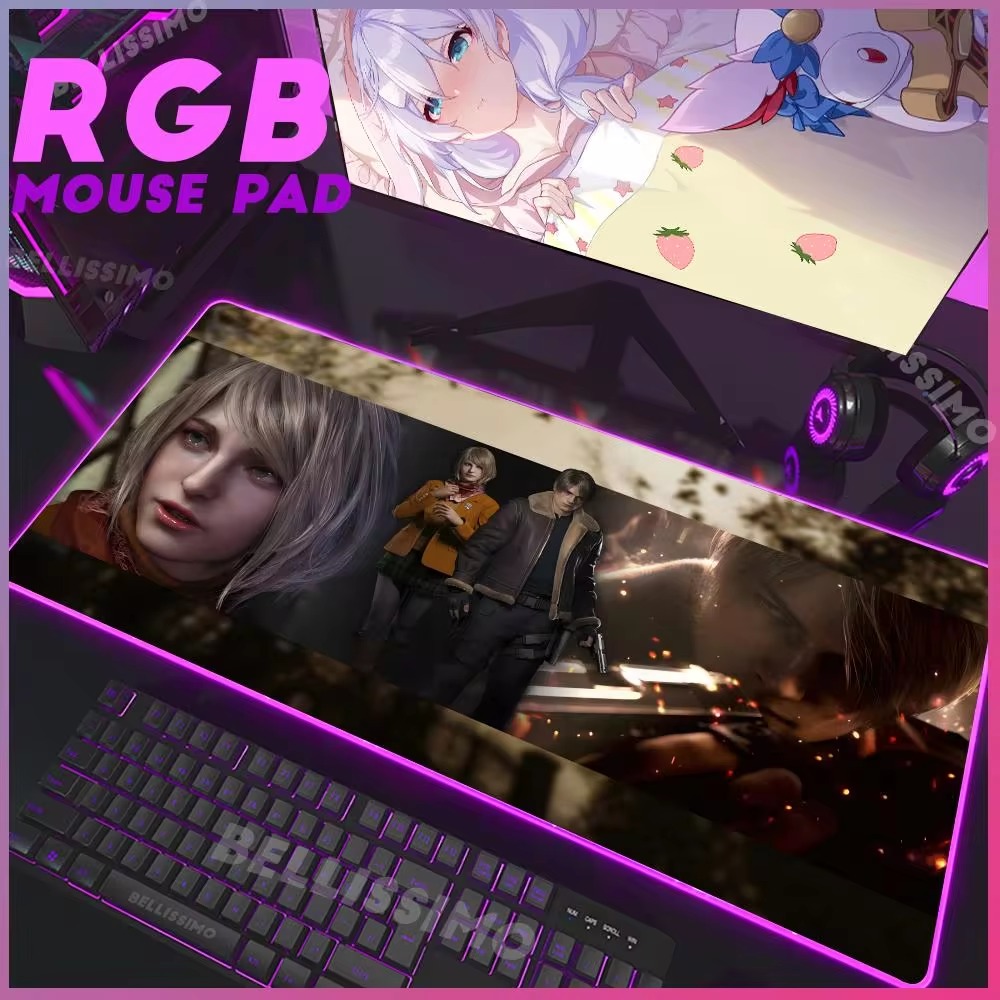 R_レジデント E_イービル シリーズ RGB ゲーミングマ - Rgb Mousepad のレビューと価格