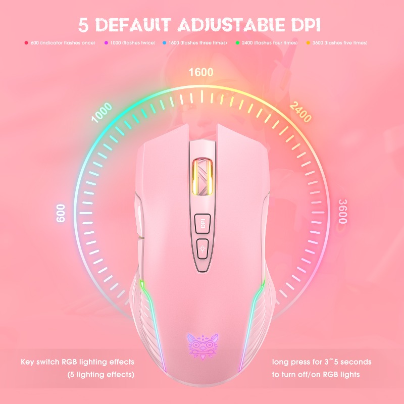 ONIKUMA CW905 ワイヤレス/有線ゲーミングマウス - Pc Gaming X3D のレビューと価格