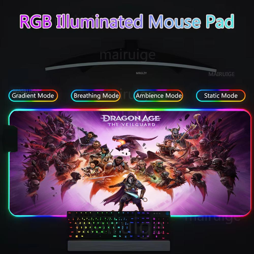 ドラゴンエイジ ベイルガード マウスパッド Rgb デスクマ - Rgb Mousepad のレビューと価格