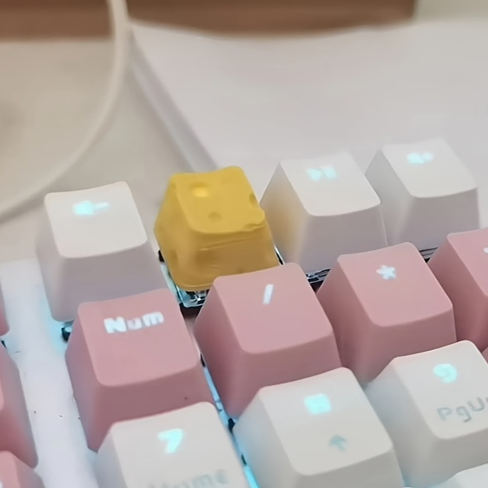 3D プリントチーズキーキャップかわいい食品型カスタムキーキ - Pc Gaming X3D のレビューと価格
