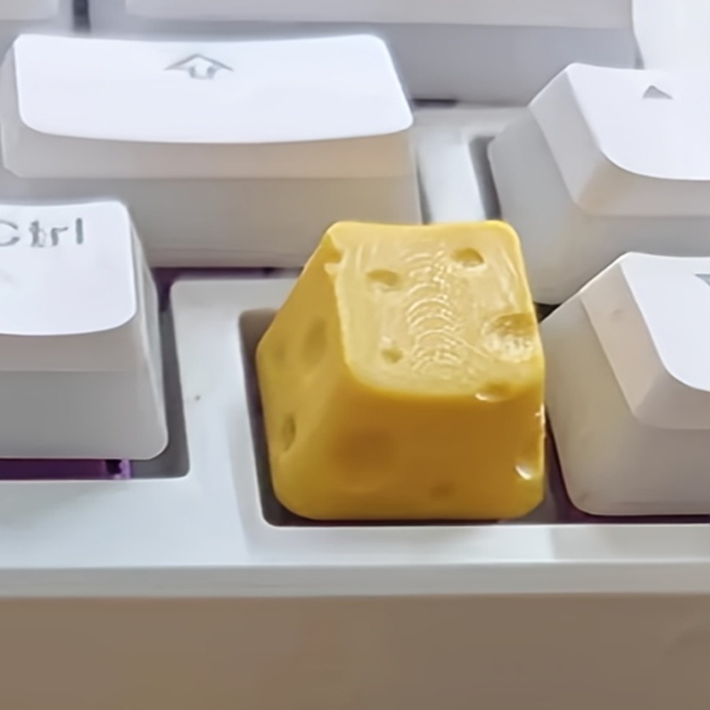 3D プリントチーズキーキャップかわいい食品型カスタムキーキ - Pc Gaming X3D のレビューと価格