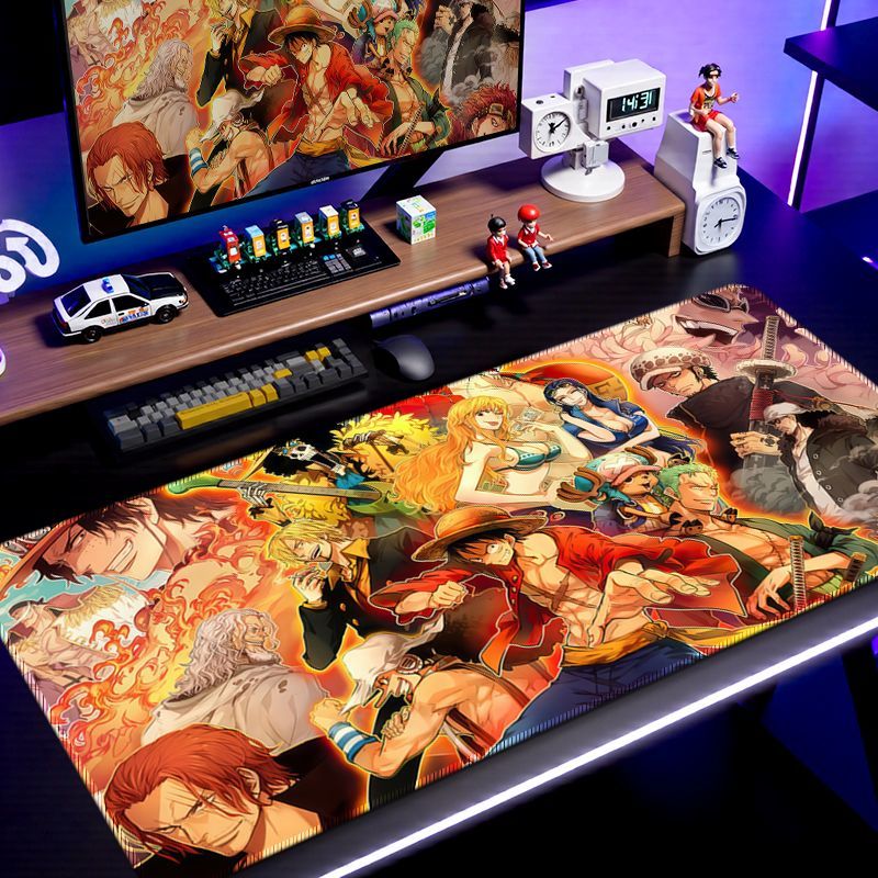 アニメワンピースルフィゾロナミ印刷マウスパッドゲーム Pc  - Japan Pc Gaming のレビューと価格
